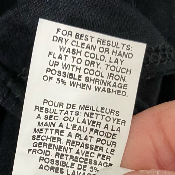 KAREN KANE - DARK BLACK BLOUSE ADORNED WITH TINY SEQUINS, 2 LAYERED- EXC COND B5 - Picture 8 of 15